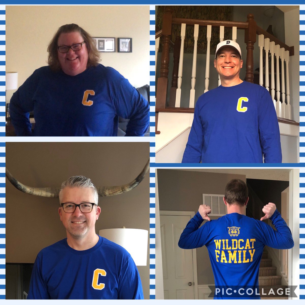 CreeksideMS's tweet photo. Hey Creekside! Let’s see your twinning today for #WildcatSpiritWeek! @CreekNewsies https://t.co/uh4bVjUzjE