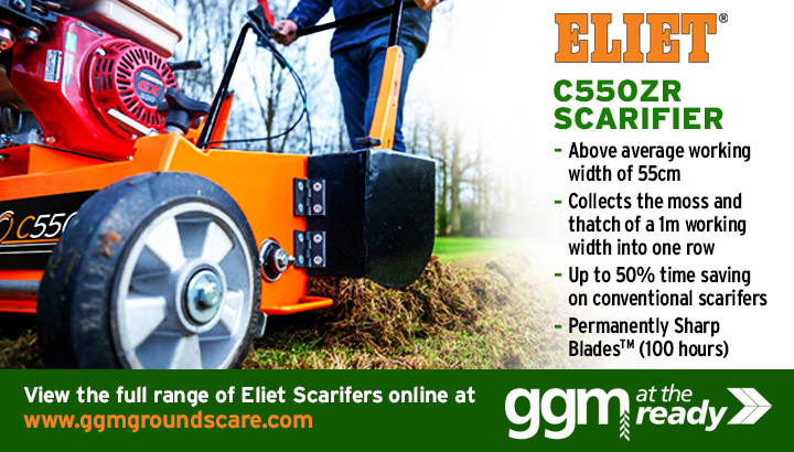 GGM_Ltd's tweet photo. Now is the perfect time of year to #scarify turf. @ElietMachines produce a market leading range of #scarifiers. Their Permanently Sharp Blades remove thatch and moss while ensuring minimum turf damage and an extended blade life. View the full range at https://t.co/wUCWsRdlwG https://t.co/oQle2SnTE7