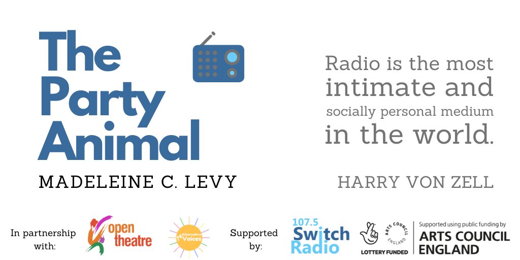 Open_Theatre_Co's tweet photo. We are so thankful to @switch_radio (107.5 FM). Their studios might be shut - but they are still here! @LoloUnplugged @ace_national @Atv1Levy21 #CountingDownTheDays #RadioGaGa #ThePartyAnimal https://t.co/EzJ3Hw8KZm