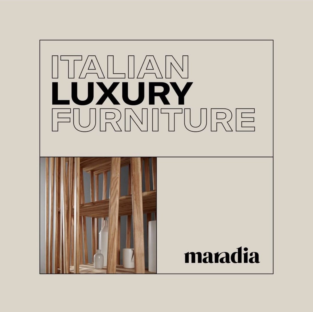maradia_design's tweet photo. Mikado is made in olive ash, a warm and light finish, to be used to furnish any room.#maradiadesign https://t.co/DPrGiFybDl