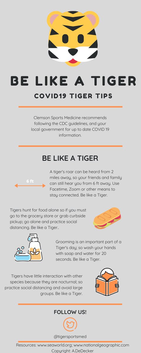 ⁦<a href="/ClemsonTigers/">Clemson Athletics</a>⁩ ⁦<a href="/TigerSportsMed/">Clemson Sports Med</a>⁩ ⁦<a href="/TheAMSSM/">AMSSM</a>⁩