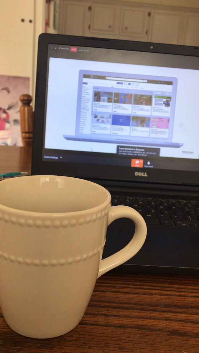 gkmwalker's tweet photo. Coffee and @DiscoveryEd this morning.  Differentiation is so very important!! #4theT #VirtCon https://t.co/dv2UdSl9Bf
