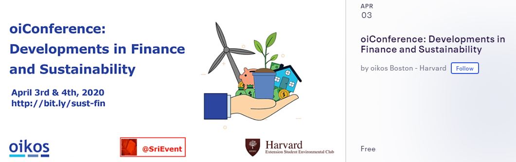SriEvent's tweet photo. #SriAgenda countdown -7 | #Apr3_4

online conference

#oiConferenceESG - Developments in Finance and Sustainability "@kstephensnider @oikosworld @HarvardEEC @SriEvent 
https://t.co/i6AXVcSRM9 

#sustainablefinance #sri #esg @ICCRonline @US_SIF @SRIConference @AsYouSow @CeresNews https://t.co/1Pg4FMmFJk