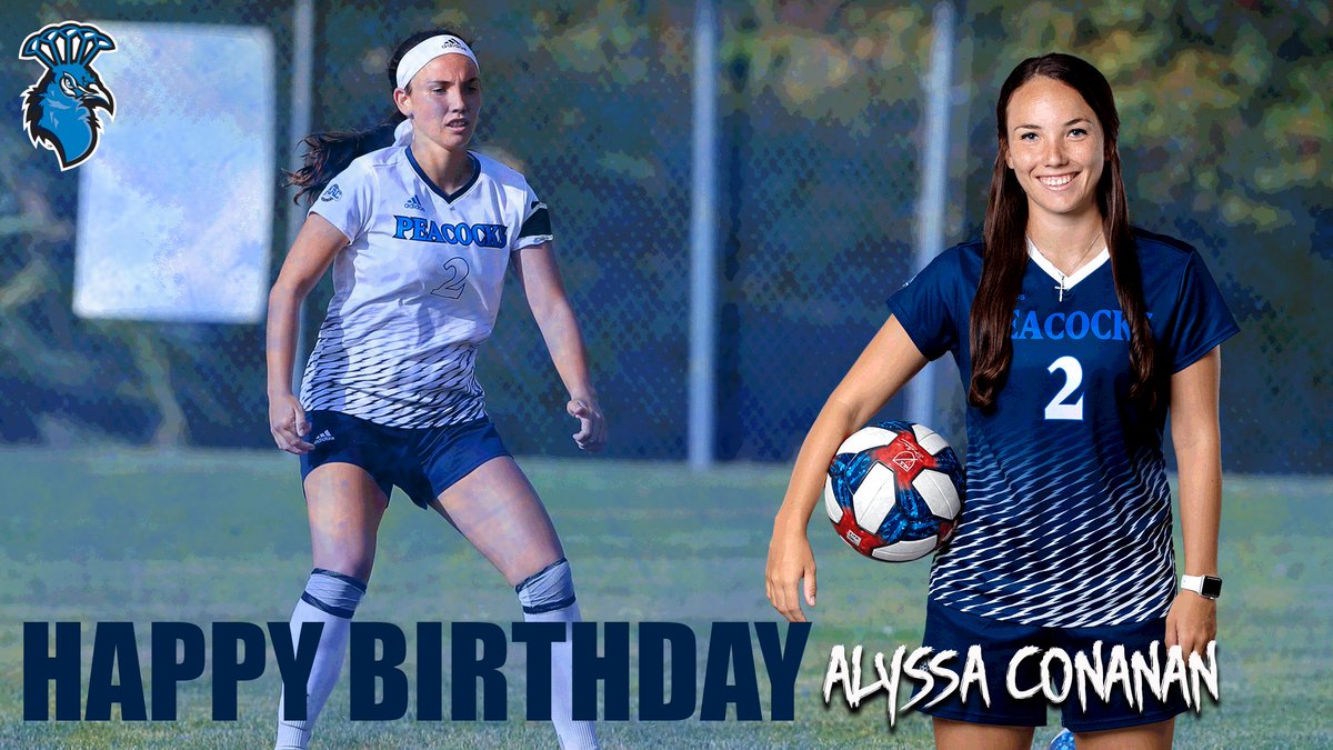 PeacocksWSOC's tweet photo. Happy birthday to outgoing captain Alyssa Conanan!!

#StrutYourPride🦚 https://t.co/zzmtEtwU91