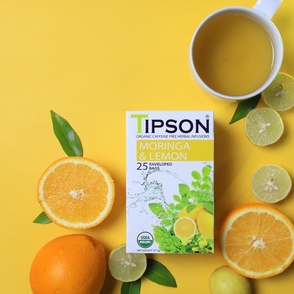tipsonteaglobal's tweet photo. An exquisite combination of Organic Moringa and Lemon packed into one healthy concoction for your enjoyment. A refreshing twist to your morning brew with Organic Moringa providing loads of nutrients and lemon with its citrusy taste to keep your health in check.
#Tipsontea https://t.co/PSPIIfATj2