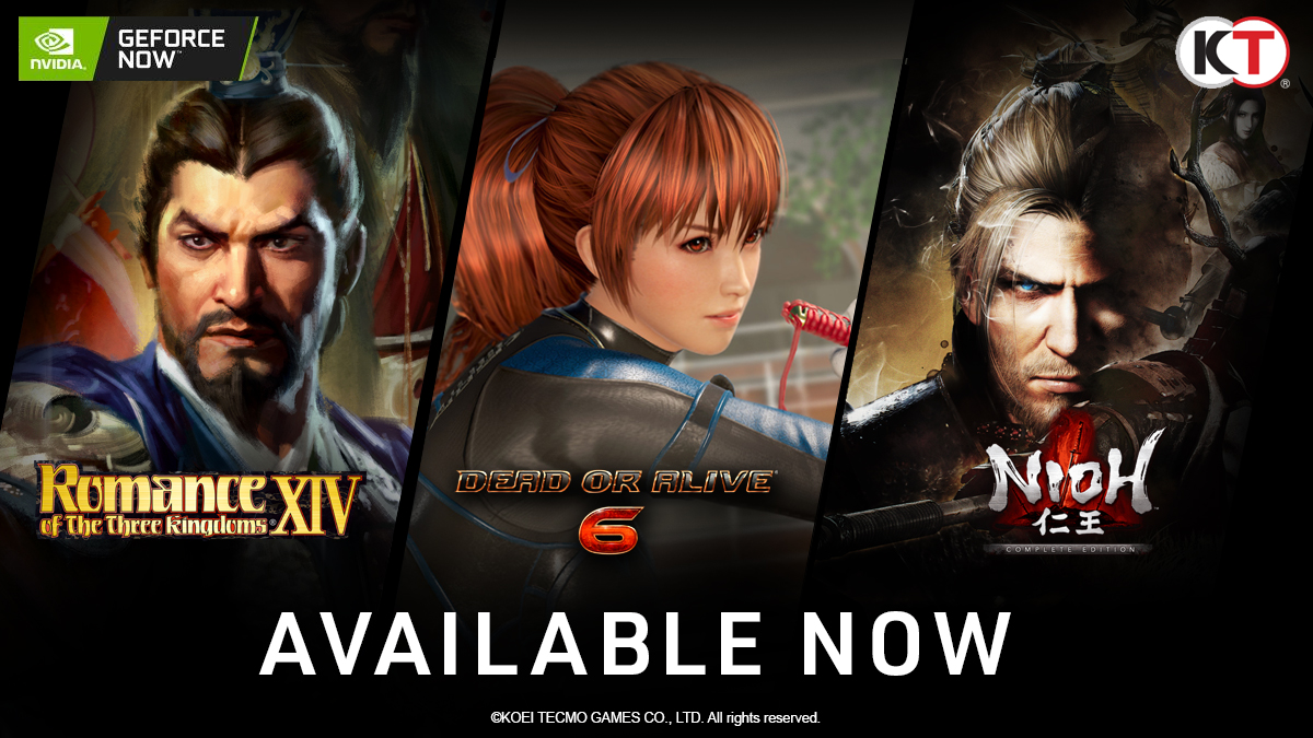 KOEI TECMO EUROPE on Twitter "PC players and users of NVIDIA GeForce