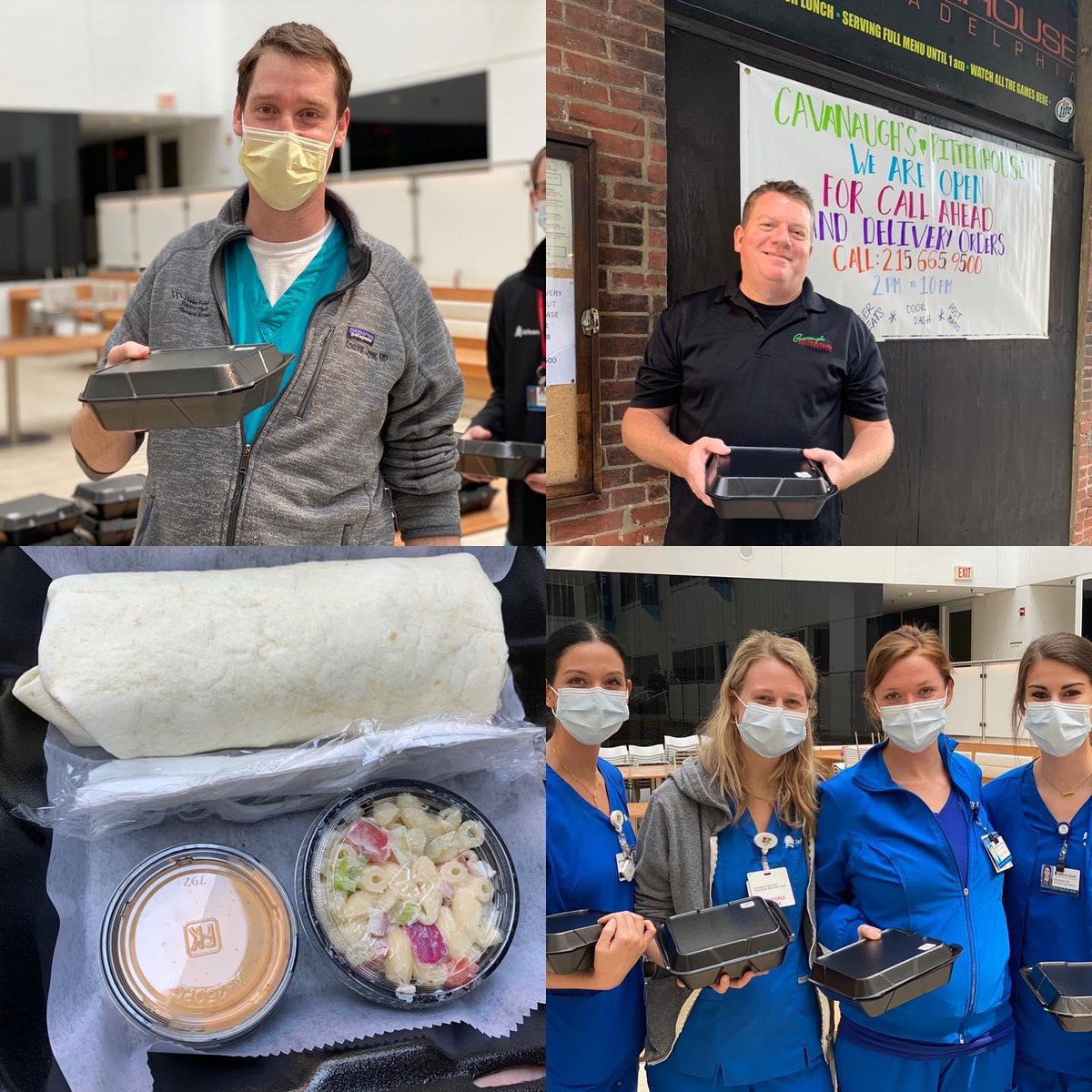 oneupevents's tweet photo. In times of crisis, caring &amp; kind people shine brightly! Our buddy, Ken Hutchings from @cavsrittenhouse is one of those people. Thank you for helping us feed the staff at Thomas Jefferson...Keep up the great work &amp; bless you!

Donate Here: https://t.co/AawFAEjn4v https://t.co/tUFgMo378j