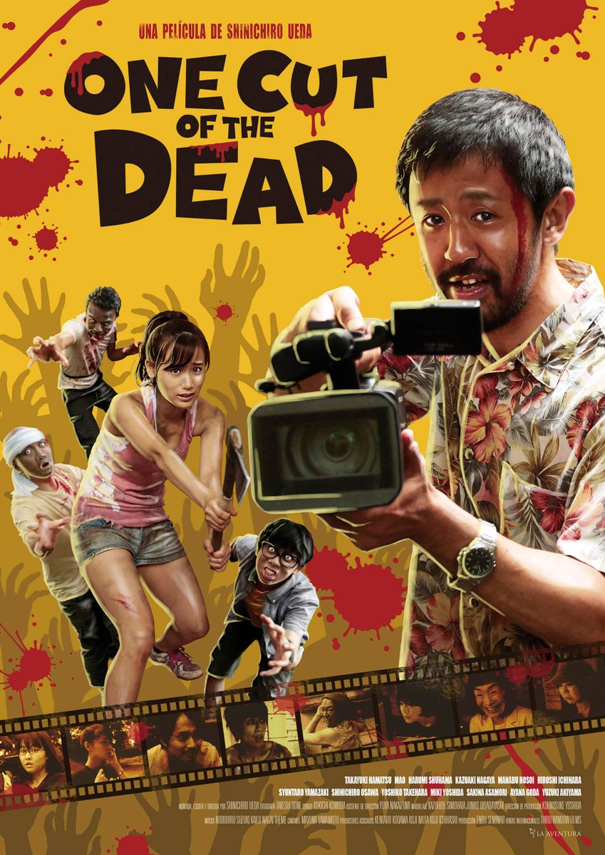 colinaraven's tweet photo. Para la hora de la merienda tenéis cita con @MovistarCine y sus dos propuestas asiáticas en M. CineDoc&amp;Roll. Desde las 16:50h Outrage 3 @Media3Estudio y One Cut of the Dead カメラを止めるな! @LaAventuraAV a las 18:43h. https://t.co/QPKPrXF83c