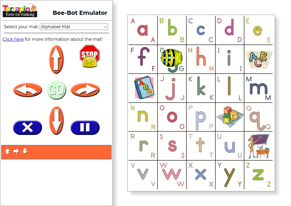 dailystem's tweet image. Hey teachers...your kiddos might not have #robots at home, but they can still do the #BeeBot using a simulator (with 12 different mats)
Try it here terrapinlogo.com/emu/beebot.html
#RemoteLearning #DistanceLearning #STEM #coding