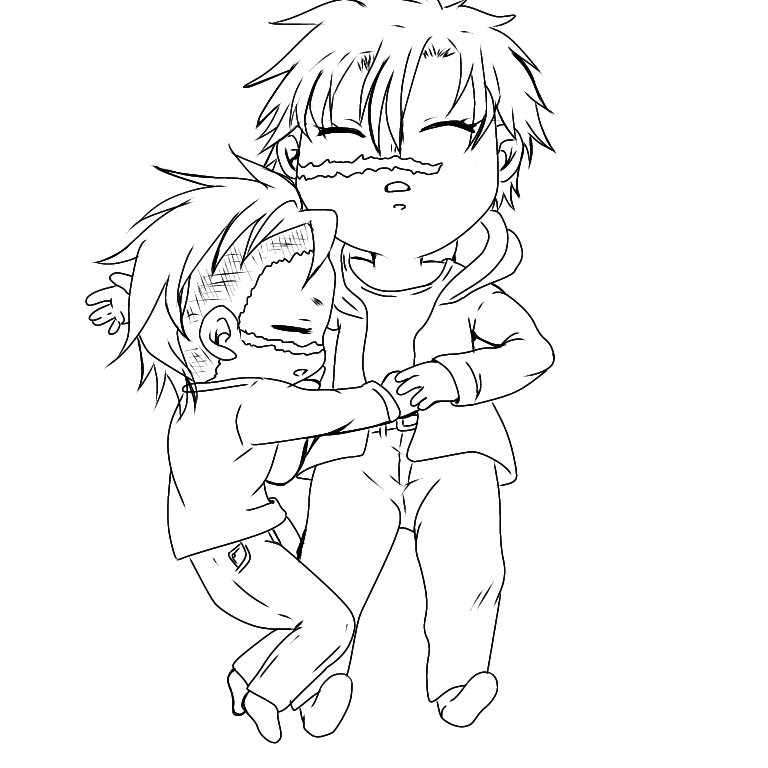 ミークン この2人のお昼寝イラスト書いてたら睡魔が来た 笑 寝顔書くと眠くなるのか T Co Zvrcvnipbp Twitter