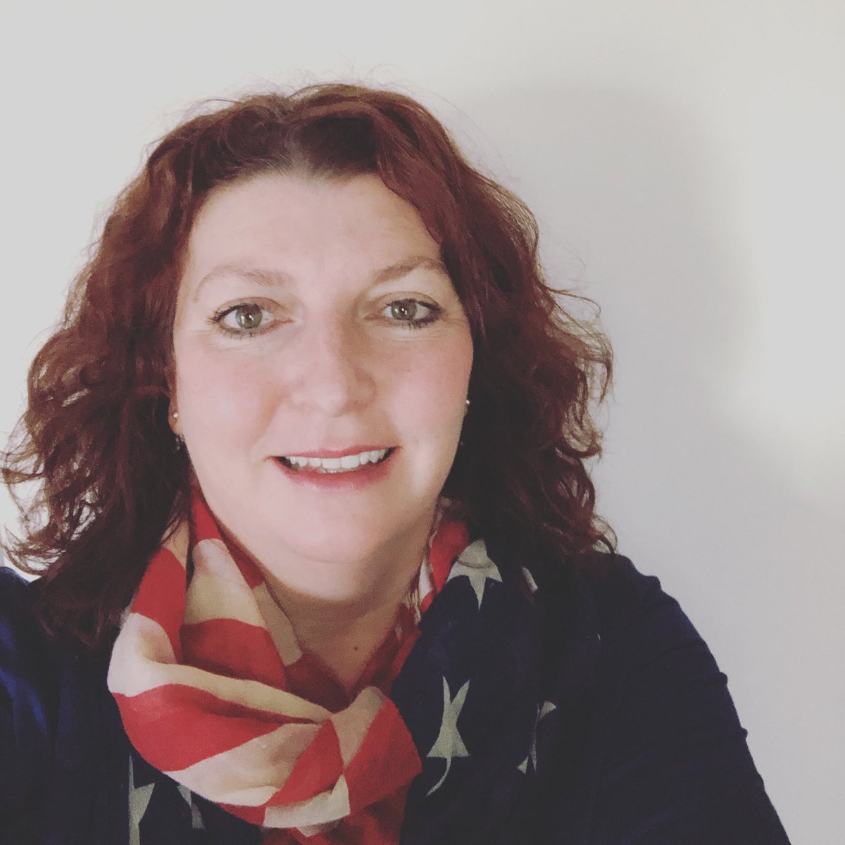 OMMNAACPS's tweet photo. Ms. Brophy, one of our assistant principals, showing her Patriot Pride! #LiftOurSpiritsWeek #OneComplexOneHeart #AACPSAwesome #OMMNPRIDE https://t.co/U05uGxNL3q