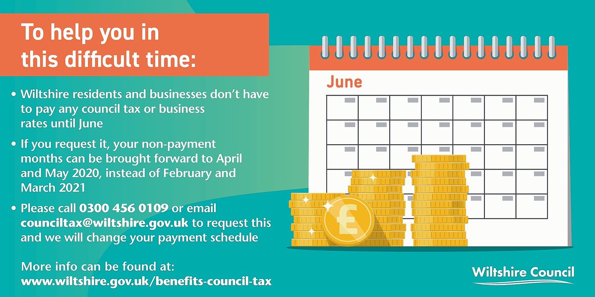 What Months Do You Not Pay Council Tax For