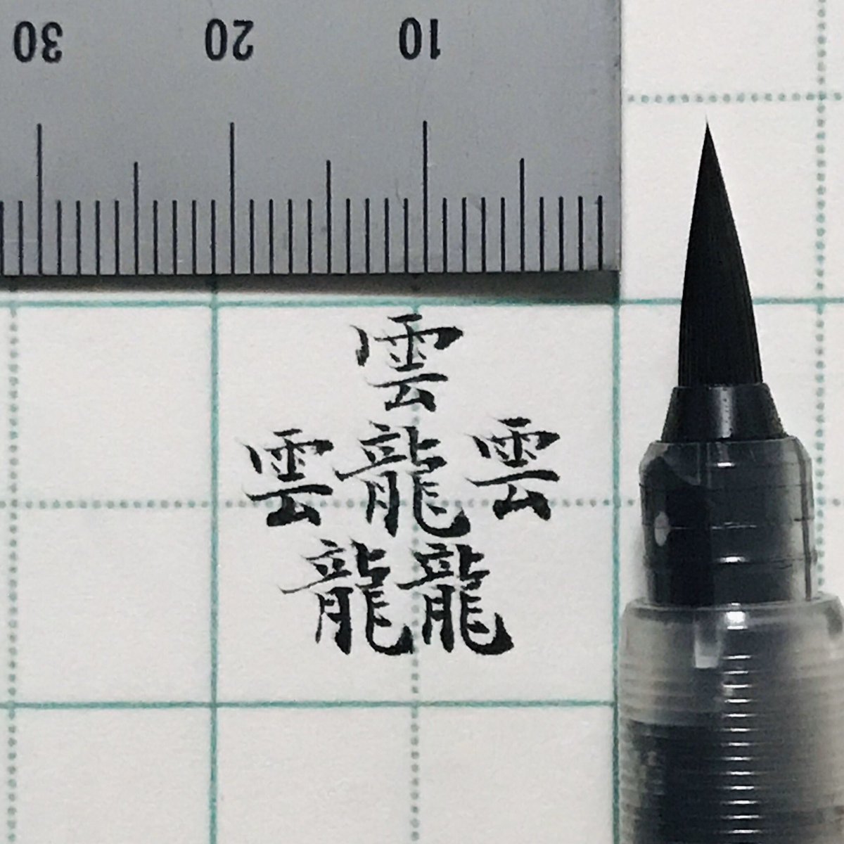 Seiiku_Tweet's tweet photo. 世界で1番複雑な漢字を世界で1番小さく書いてみた https://t.co/YfpQW91FLl