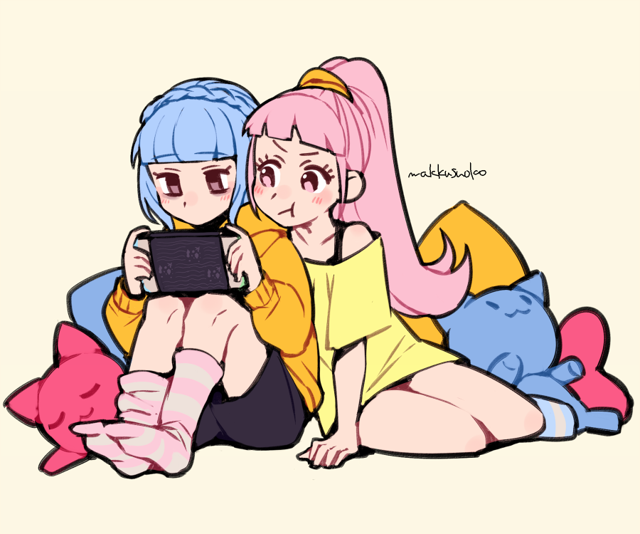 ヒルダ=ヴァレンティン=ゴネリル ,マリアンヌ=フォン=エドマンド 「ヒルマリ 」|Mカエルのイラスト