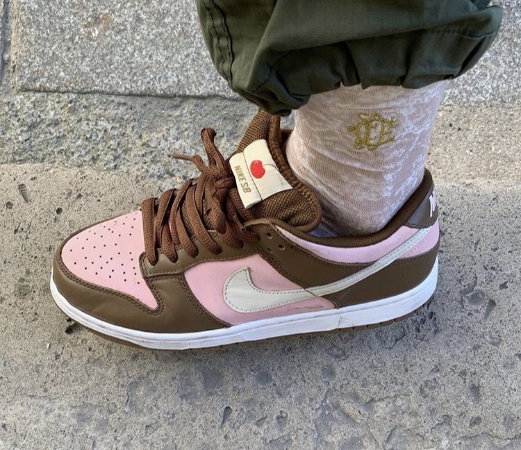 stussy dunk cherry