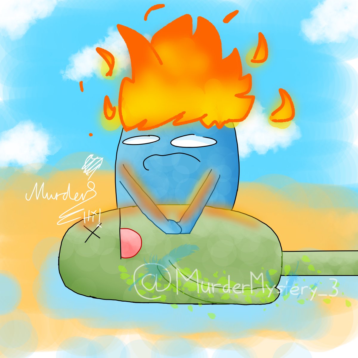 Murder on Twitter: "PLS CREDIT ME IF U REPOST/USE/EDIT MY ART(S) Dumb