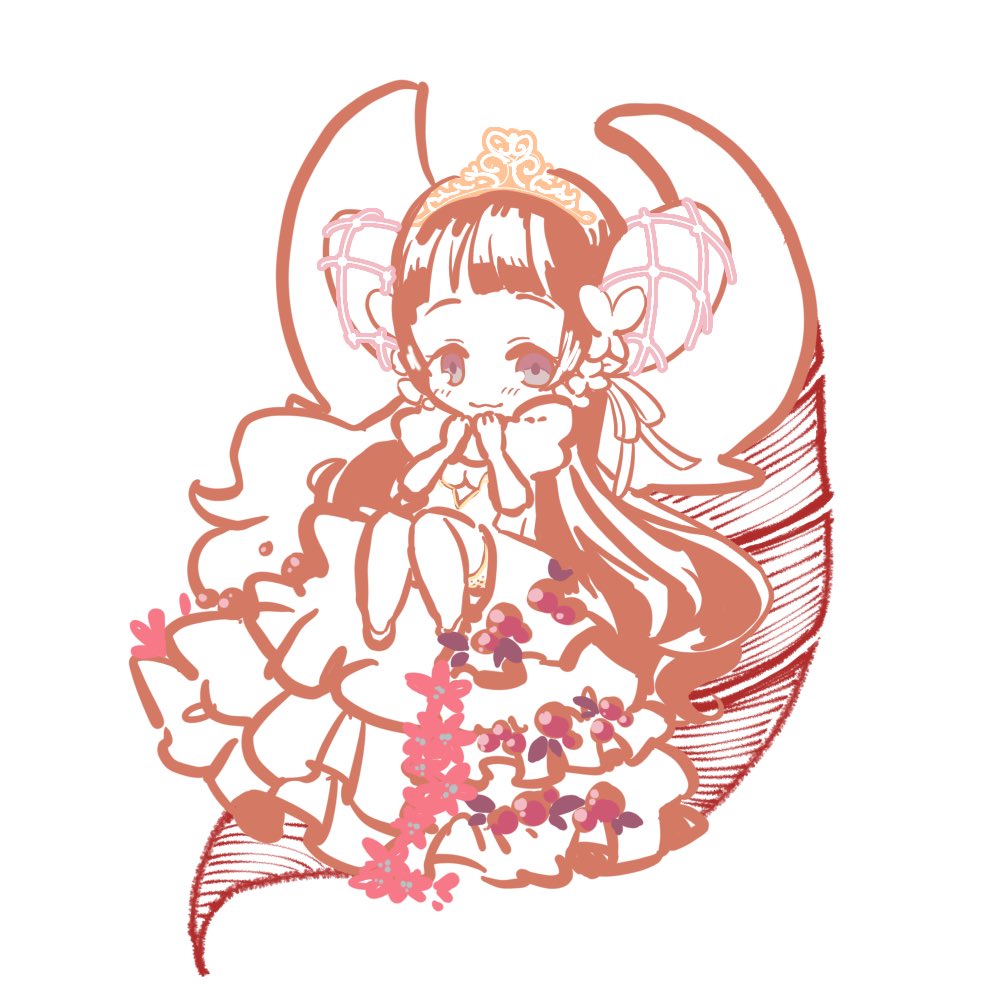 今日のメルストお題一本勝負 フルルメリィちゃん うさぎジャムのイラスト