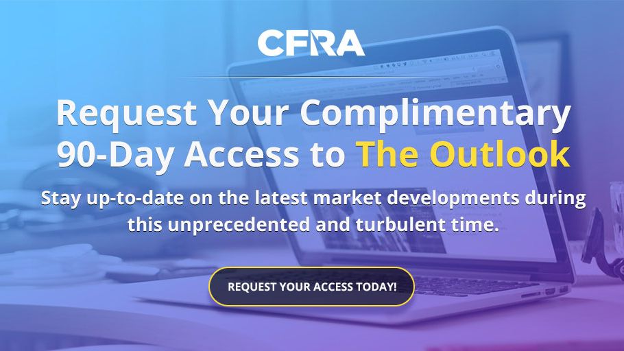 cfraresearch's tweet photo. This has been a trying time for every investor. We must now learn to navigate this downturn &amp; manage unprecedented volatility. CFRA is offering N.America-based #individualinvestors 90days access to The Outlook, our top online newsltr. To request access: https://t.co/uwZ59X169R https://t.co/s7bERixV45