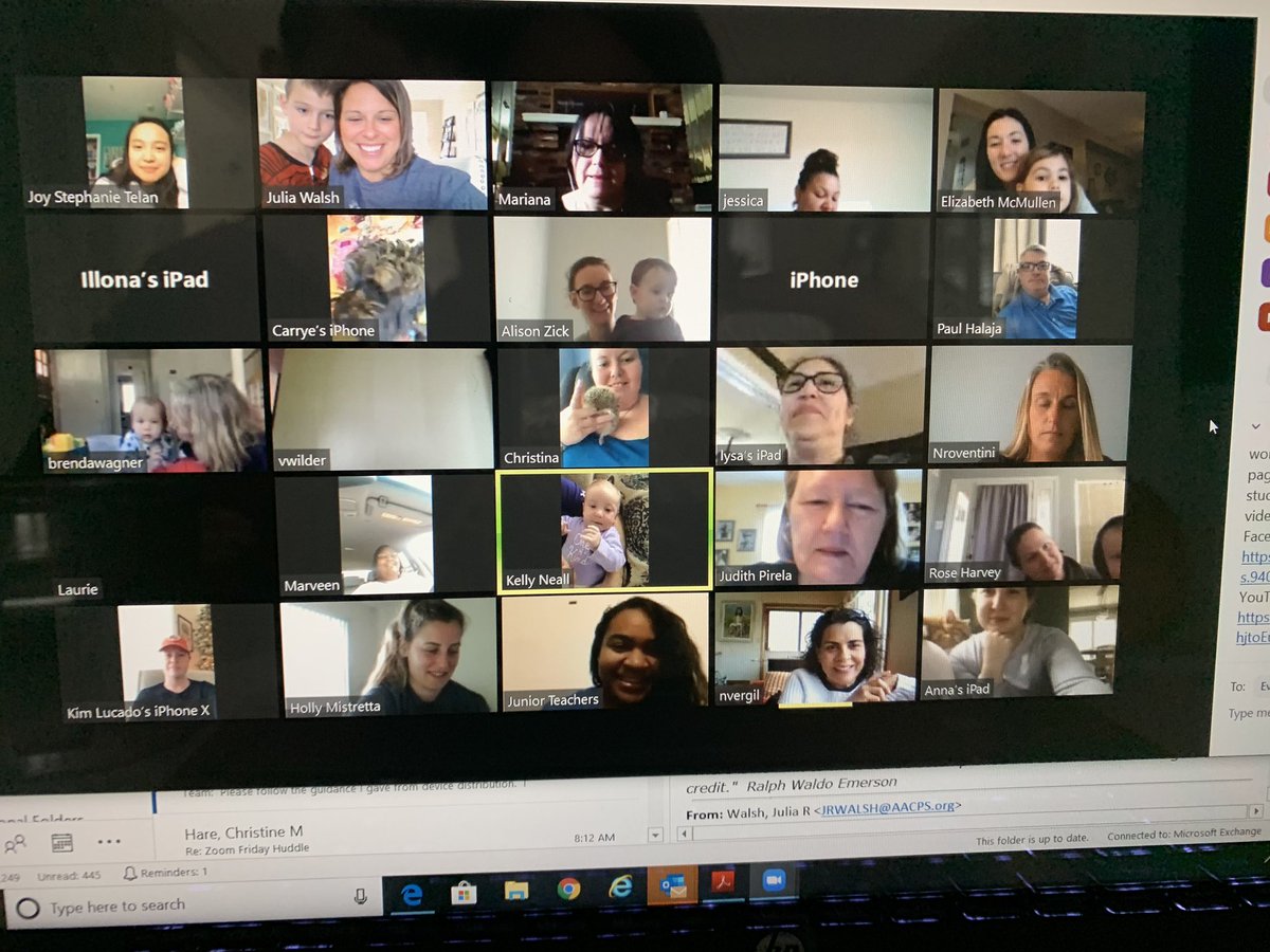 TylerHeights's tweet photo. So good to see everyone for our virtual Friday Huddle! Three pages of smiling faces! #teamTyler #AACPSAwesome @AACountySchools https://t.co/ZzdUkfTrQH