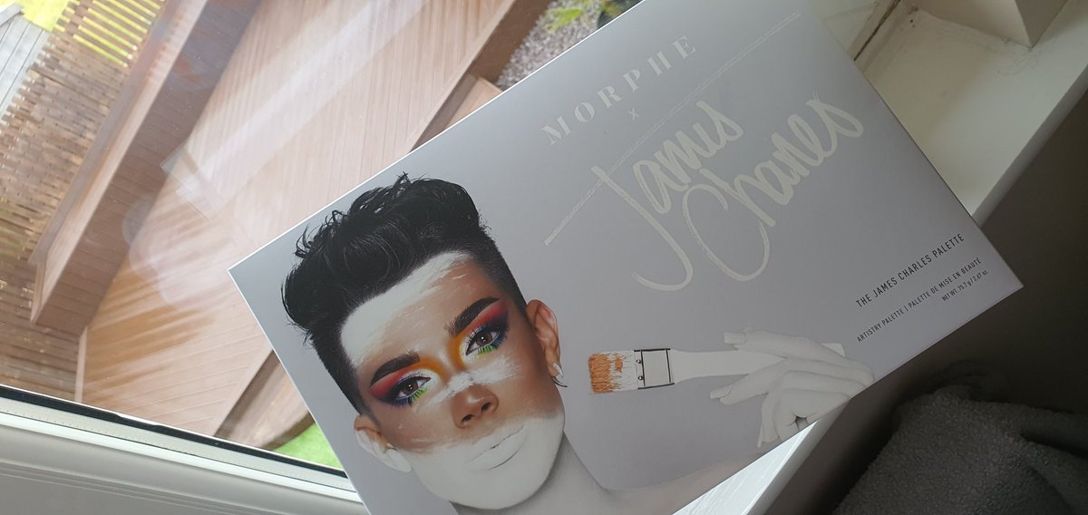 callmemother96's tweet photo. Finally got the @MorpheBrushes @jamescharles pallet. 

Can't wait to get started. 💙

#LGBT #MorpheXJamesCharles #Scotland https://t.co/A6ODXDL1tW