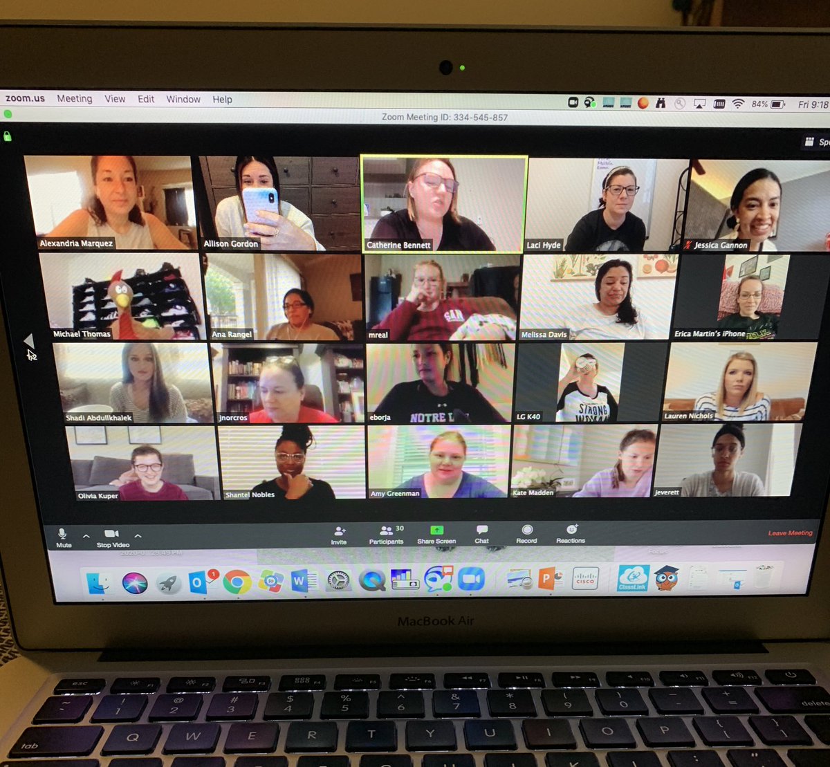 Mrs_Horner3's tweet photo. Such a fun time at our first “Coffee with Coaches” hang out! Can you spot @MThomasHPPM ? #virtualbobcats #virtualRISDGreatness  @HPPMBobcats https://t.co/HaO6Dwdmn1