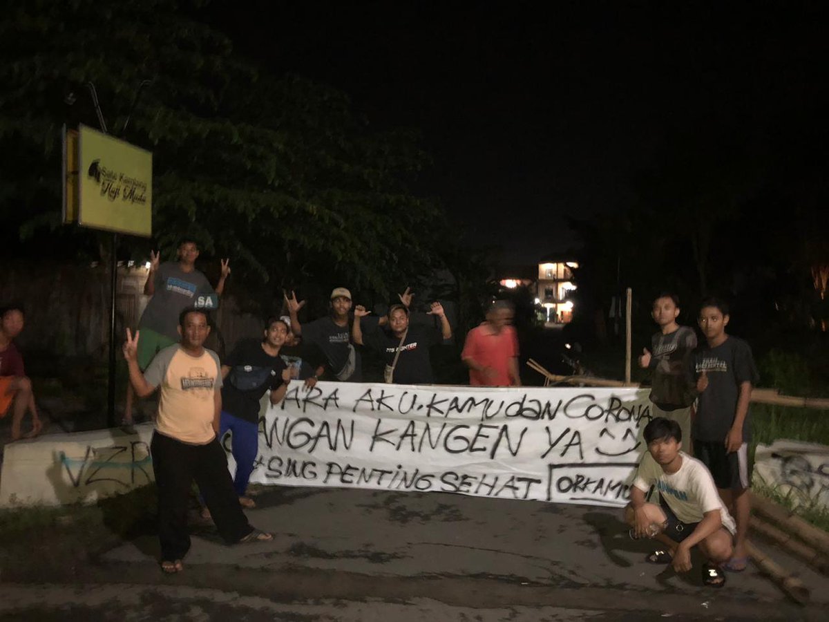 SerdaduHitam_'s tweet photo. KRAGILAN LOCKDOWN RA URUSAN! 
Maap yee, jangan kangen yaa🙏
@IniSleman @merapi_news @kabarsleman
#singpentingsehat #stayathome #AksiBerantasCovid19 https://t.co/jm20ttwHZL