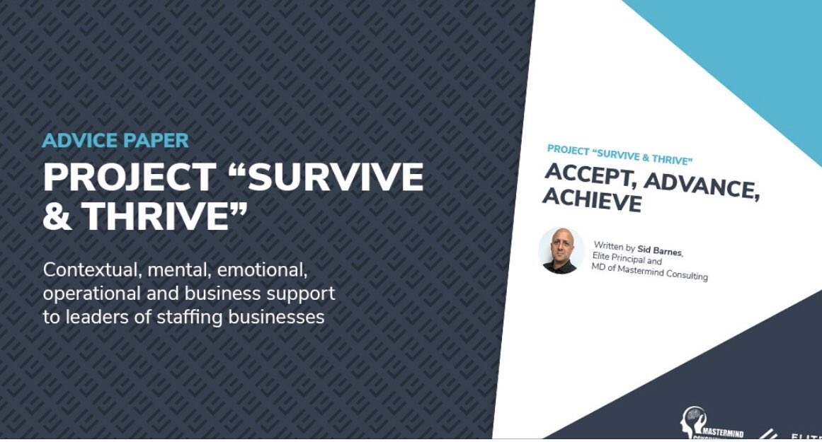 Check out the latest advice paper from <a href="/Elite_Leaders/">Elite Leaders</a> 
Written by our own Sid Barnes  We hope you find it useful.

lnkd.in/dicg-Jt

#inthistogether