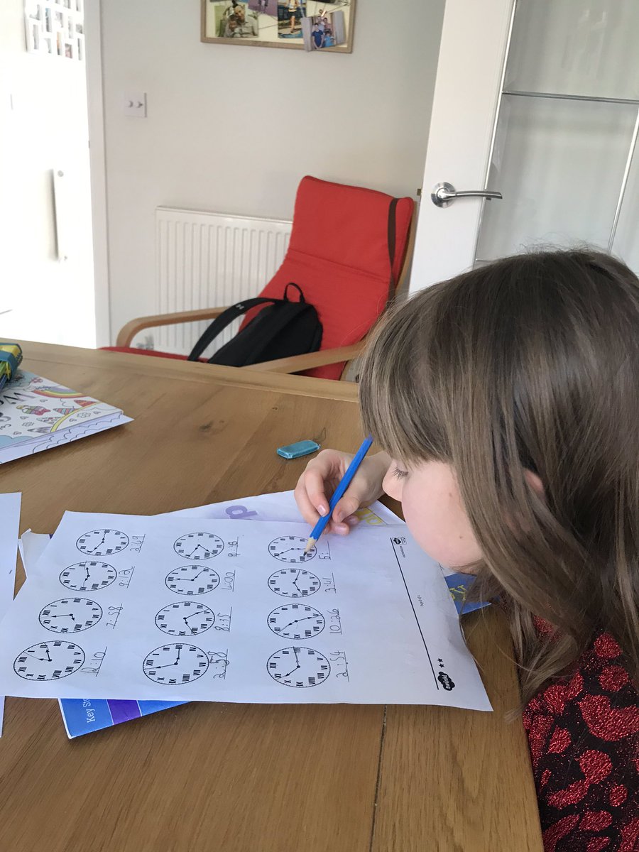 KerryBa31664062's tweet photo. Roman clock made this morning and telling the time using the Roman numerals sheet completed today @CWPSSwindon https://t.co/NqKz1e4559