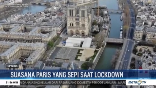 Metro_TV's tweet photo. Sebagai penutup #TopNewsMetroTV pada malam hari ini akan kami sajikan penampakan Kota Paris yang sepi usai dilockdown dalam #TopPicture hari ini.  https://t.co/SOzNo2G83M https://t.co/yoCRj40yJq