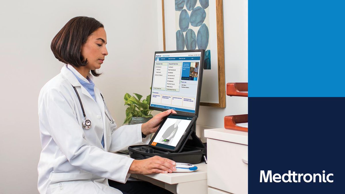 MDT_Cardiac's tweet photo. Our patient management platform includes an array of solutions and services designed to help you remotely monitor your cardiac device patients. Find out more at https://t.co/o3JcnoFYoX https://t.co/djucTSivKT