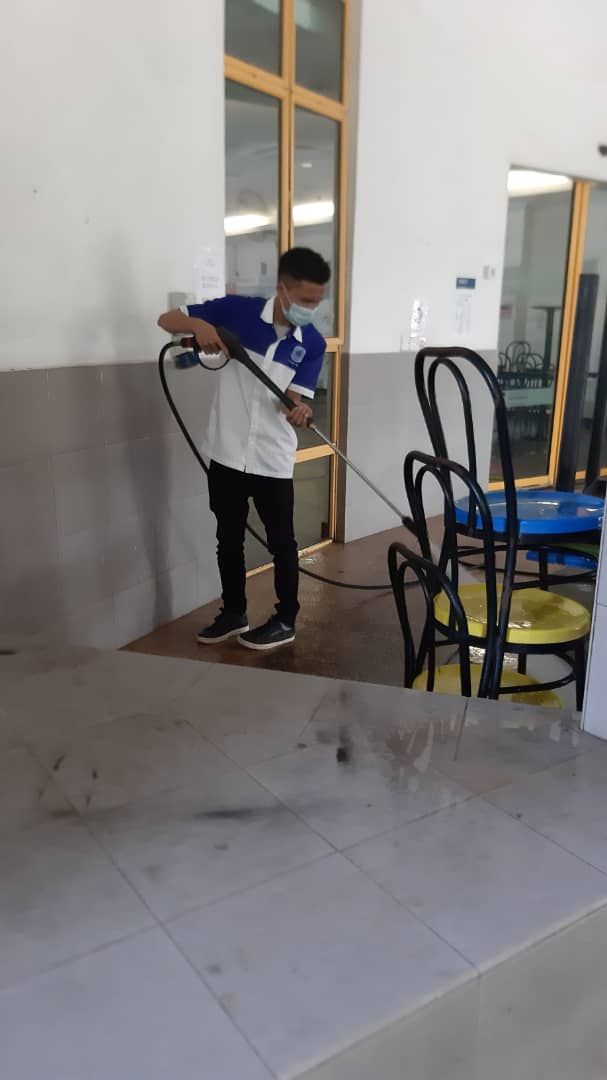 Keeping <a href="/UoNMalaysia/">University of Nottingham Malaysia</a> clean and secure is still important, even when the Restricted Movement Order is in operation. We are very grateful that they are making the campus safe and secure for the students that live there.
