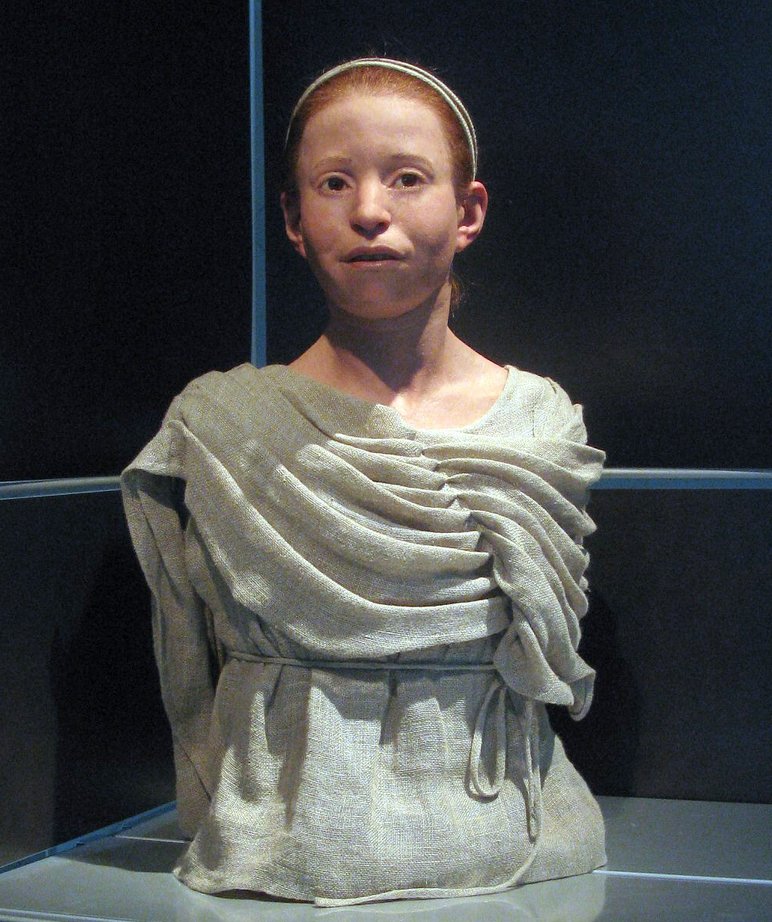 One of the children, an 11 old girl that the archaeologists named “Myrtis” (myrtle), was the first ancient Greek person to have their face reconstructed by a team of scientists (Papagrigorakis et al. 2011)We can look into the eyes of a little ancient Athenian girl/26