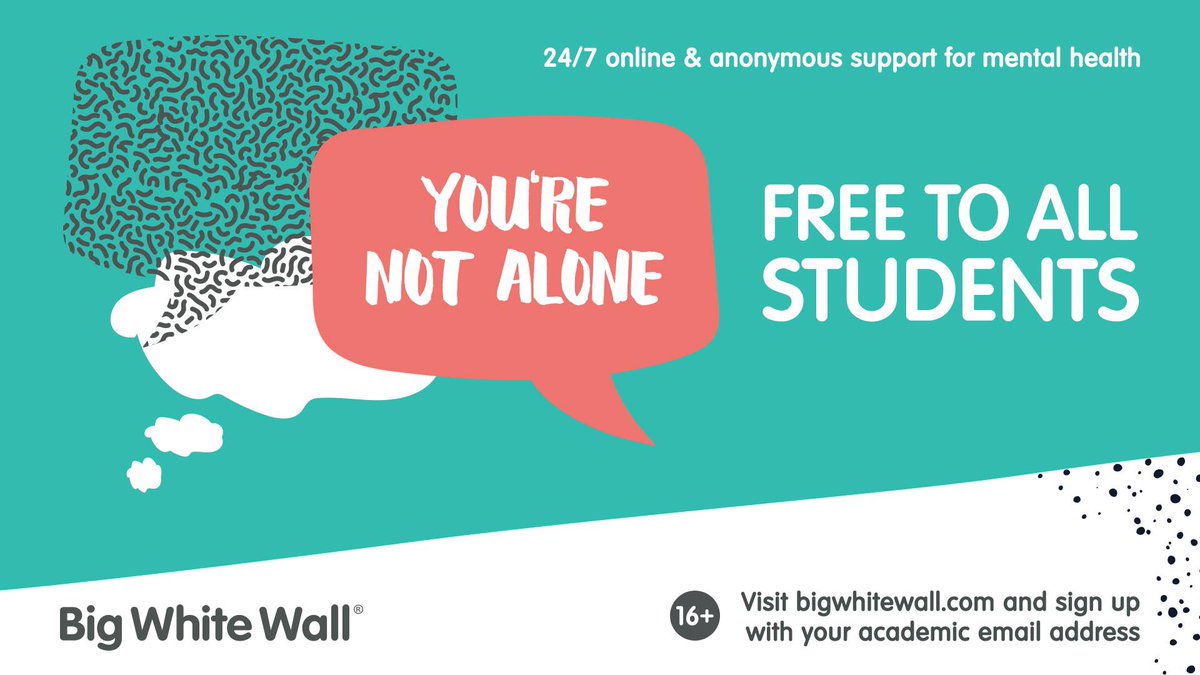 TeamEdgeHill's tweet photo. We just wanted to make all of our students aware of the Big White Wall platform🤗 This is an online community for people who are stressed, anxious or feeling low☹️

All that you need to access BWW is an Edge Hill email account and an internet connection!

We hope this helps💚 https://t.co/h0BdnHpTY8