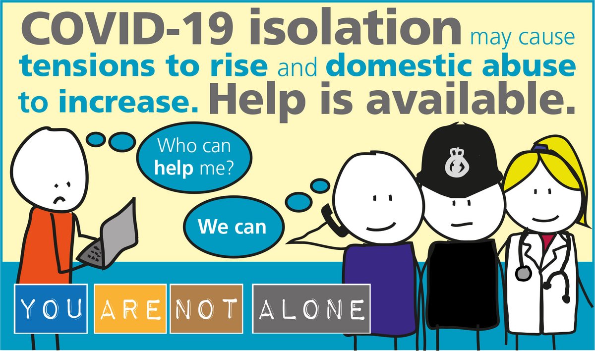 SaferCornwall's tweet photo. A week has gone by since the nation was asked to practise social distancing and self-isolation. 
Limited contact with the outside world may case tensions at home leading to an increase in domestic abuse.  Help is available, visit: https://t.co/xri0Wef6nR https://t.co/C5RoEJh5UH