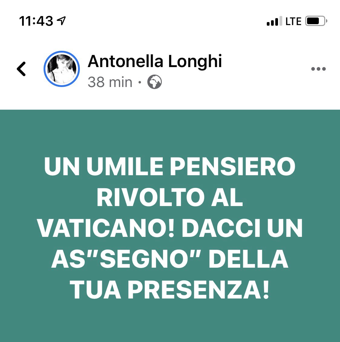 LonghiAL's tweet photo. #Vaticano https://t.co/wg6qjPFK5T