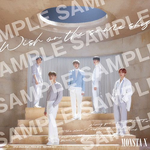 HMV_Kpop's tweet photo. 【MONSTA X】
4月15日発売 7thシングル『Wish on the same sky』🌈
HMV限定特典ステッカーの絵柄はコチラ💡
https://t.co/Yw8RYRcSsh

特典は先着となりますのでご予約はお早めに🙆
#MONSTA_X #Wish_on_the_same_sky https://t.co/TfX54CC0Dv