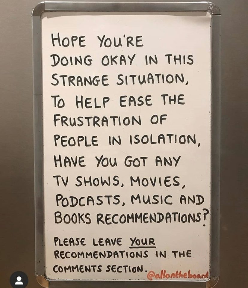 Any suggestions for the weekend? Or any games or activities we could do at home? 

#mentalhealth #education <a href="/GHSfalkirk/">Graeme High School</a>