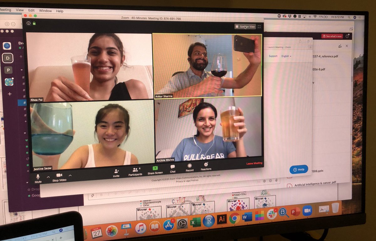asharmaiisc's tweet photo. Week-2 #WorkFromHome & in this week’s #beerreview @Justine_SJW @rheapai1 & myself discussed Guoji Guo & co’s ‘Construction of a human cell landscape at single-cell level’. We also had guest entry @armish1910 to discuss about fetal atlas! https://t.co/Vus4UxmDVo #ShowMustGoOnline https://t.co/cB9hMSmtf8