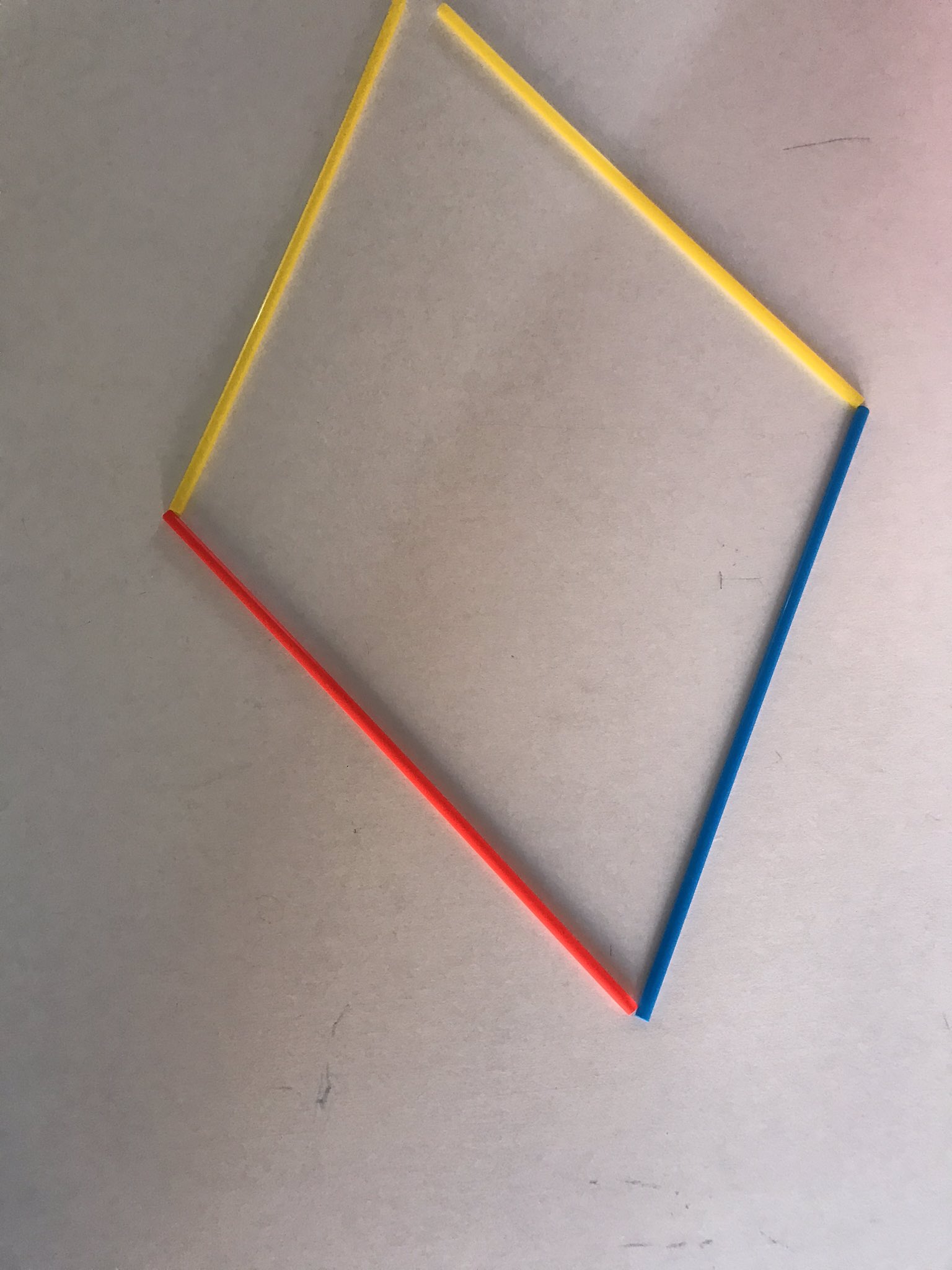 4 pic. @missvirdeerps Scarlett’s had ago at doing quadrilateral shapes watching myminimaths https://t.co/Ke80UUGcEW