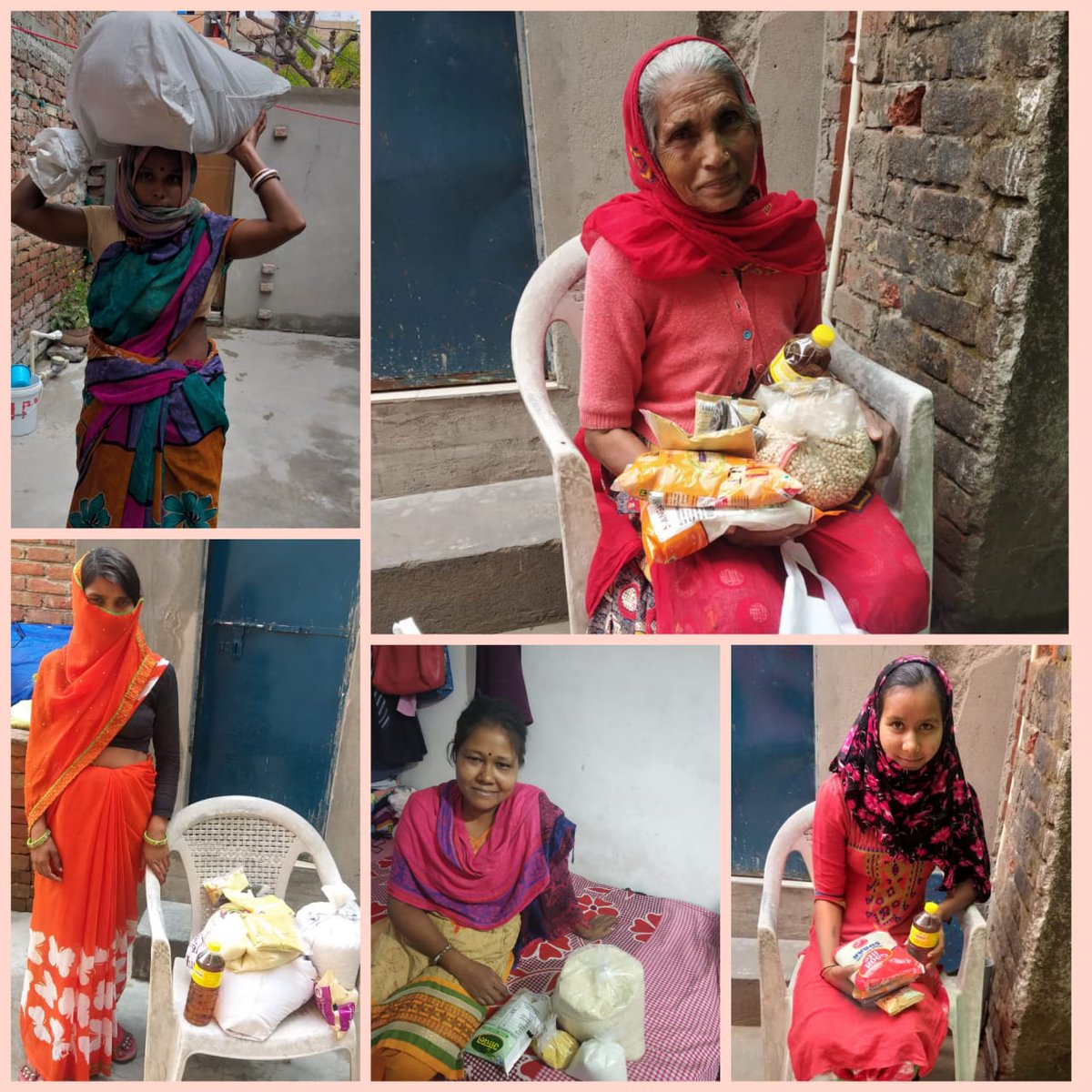 AkhilNaya's tweet photo. “If you can’t feed a hundred people, then feed just one.”
Kping Social distancing in mind we hve suported 5 mre families by giving thm  basic necessary ration which will help thm to survive fr 12-15 days. 
Total 11 families has been supported yet.
@ashokgehlot51
@RajCMO https://t.co/EpoD82pbG5