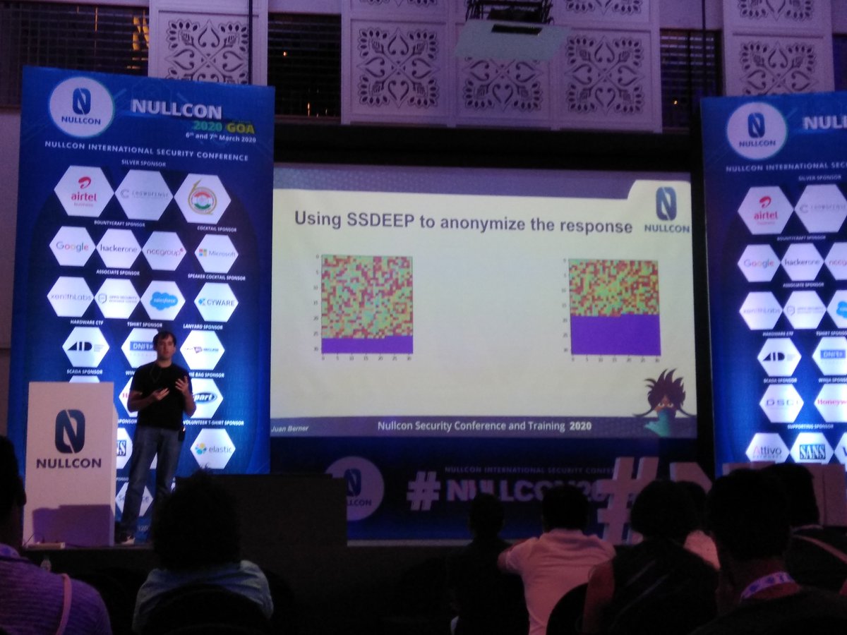 nullcon's tweet photo. From #Nullcon2020

Juan Berner (@89berner) spoke about "Rage against the IDOR’s: Using #MachineLearning models to detect and stop authorization bypass vulnerabilities".

📽️Talk 👉 https://t.co/X0Upowl1As
Presentation 👉 https://t.co/pVbze70GNC

#Nullcon #ML #DL #Security #InfoSec https://t.co/EtZKQuWJRu