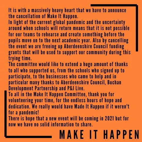MakeItHappenabd's tweet photo. A very sad announcement 😭 https://t.co/zx7iGJFEAE