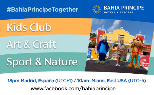 THANKS to our entertainment team who is voluntary collaborating with the streaming. They will continue sharing happiness from their homes, firmly committed to the movement #StayatHome. Follow them at facebook.com/bahiaprincipe
#Stayathome #togetherathome #BahiaPrincipeTogether