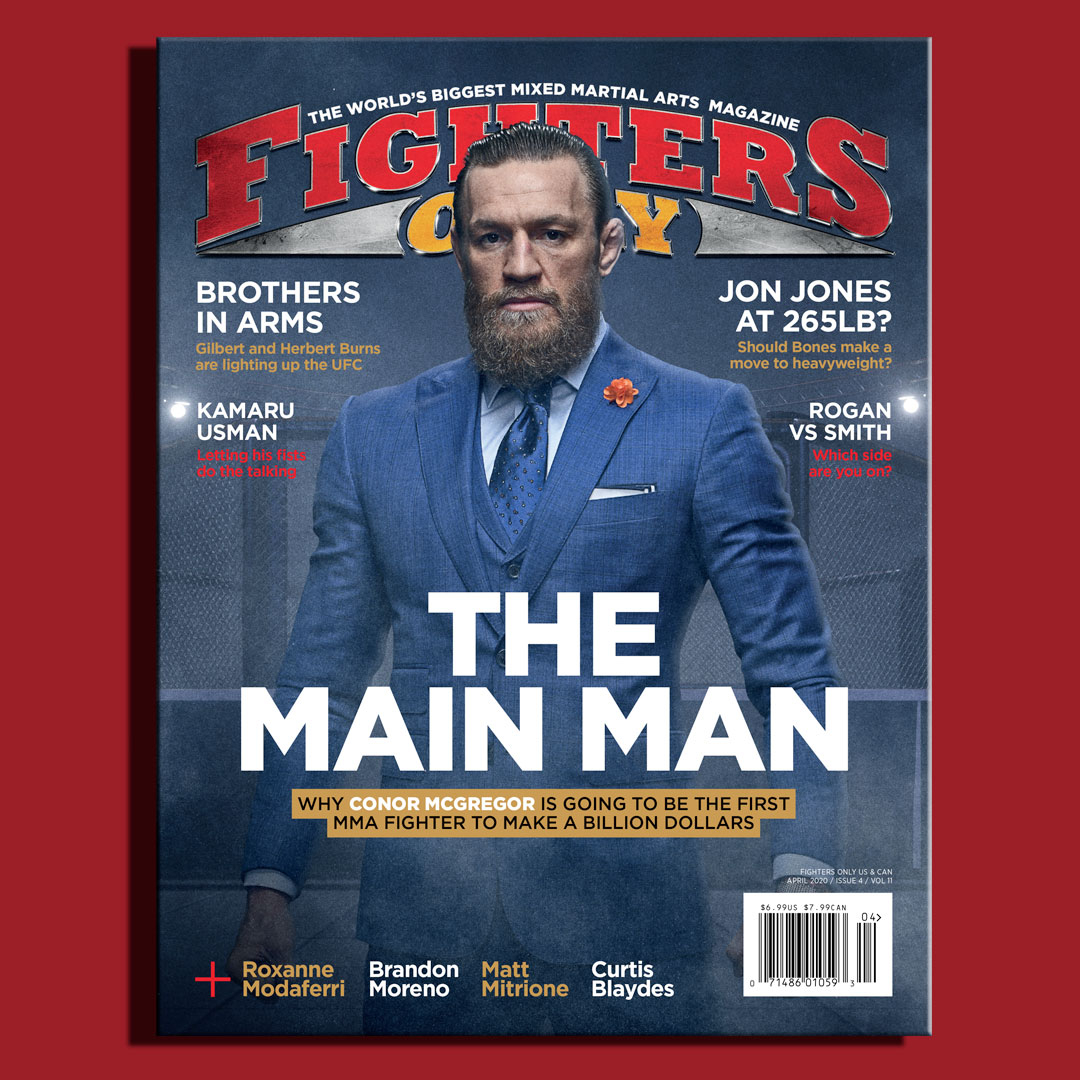 Conor McGregor - The cover of 'Fighters Only' magazine OUT NOW!!