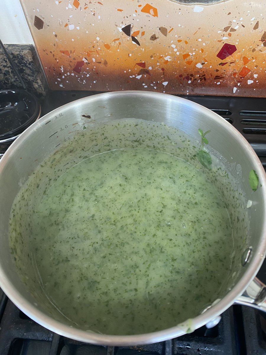 bethmcg22's tweet photo. @FineFruitDirect being creative with the veg boxes! Watercress soup! https://t.co/9Ba3ltdoeq
