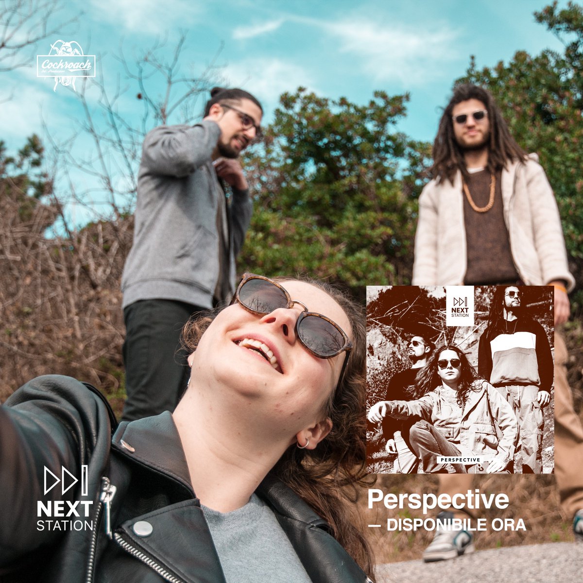 cockroachintpr's tweet image. 🔴 NUOVA TUNES! NUOVO SINGOLO! #reggae #Savona #NextStation con il loro nuovissimo singolo "Perspective" ora disponibile su tutte le piattaforma, in videoclip e in download qui: cockroachintproduction.com/p/next-station…