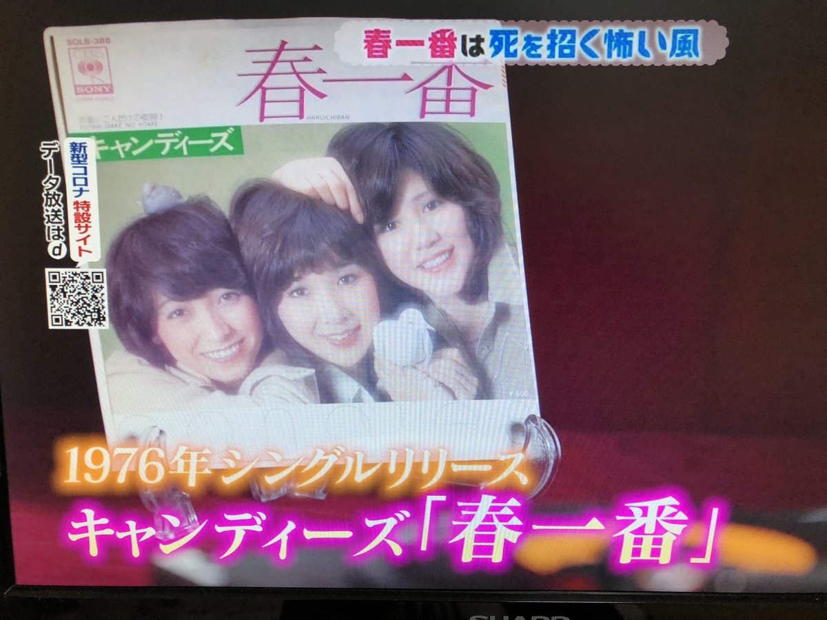 春一番ってなに キャンディーズの曲の明るいイメージとは裏腹に物騒なルーツが チコちゃんに叱られる Togetter
