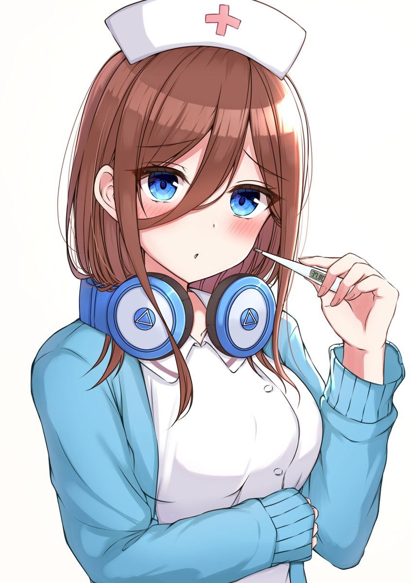 中野二乃 「#上手い下手は別にして自分の絵柄のここが好き
困り顔がいっぱい 」|ゆきうなぎ🐰のイラスト