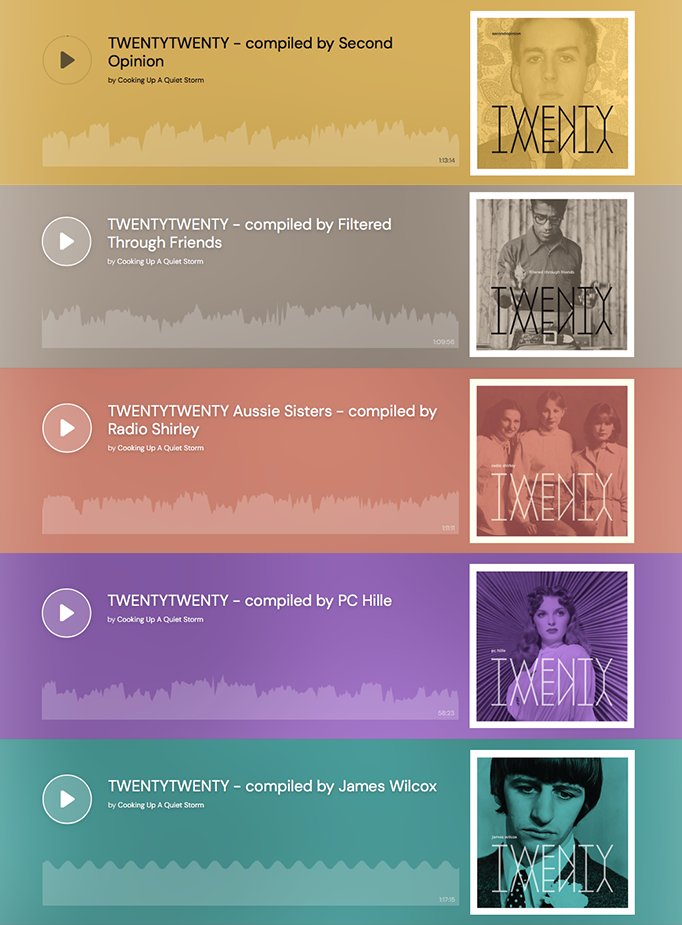 cooking_mixes's tweet photo. A pleasure to be hosting these thoughtful compilations. Thanks @so_mark @pchille @radioShirley.

For these and more visit: https://t.co/6bTXLkZCVX https://t.co/gbhWvSCvBu