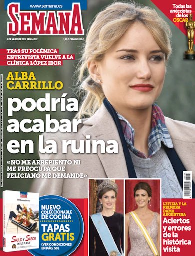 jositorudeboy's tweet photo. Ya es viernes, ¿Qué portada de Alba Carrillo te sientes? https://t.co/5xdqviMgu9